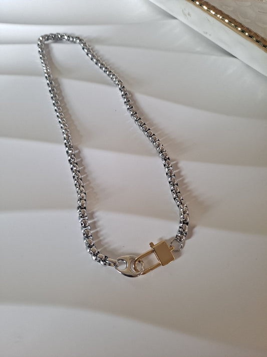 Solangie Silver Necklace