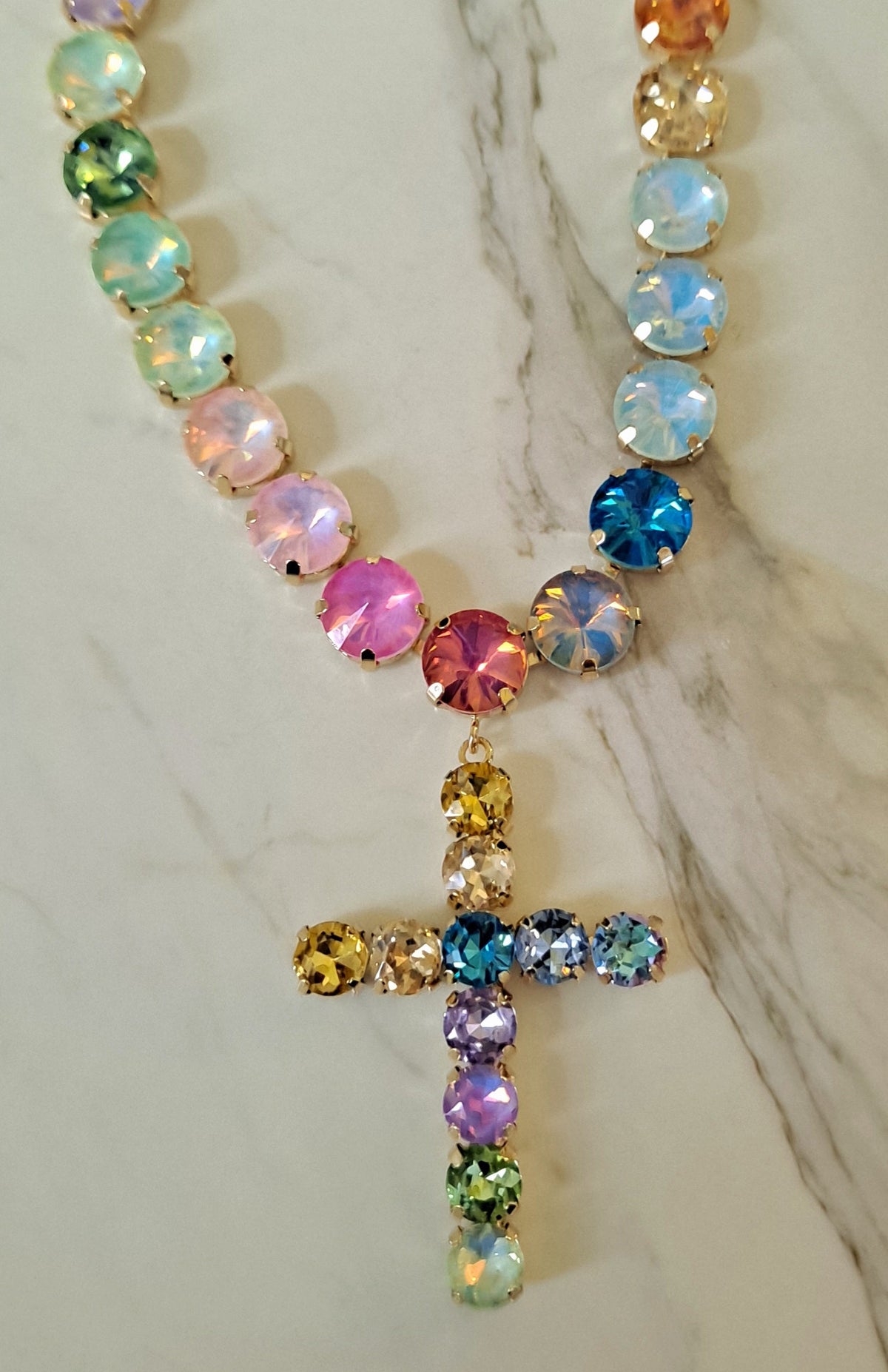 Venezia Cross Necklace