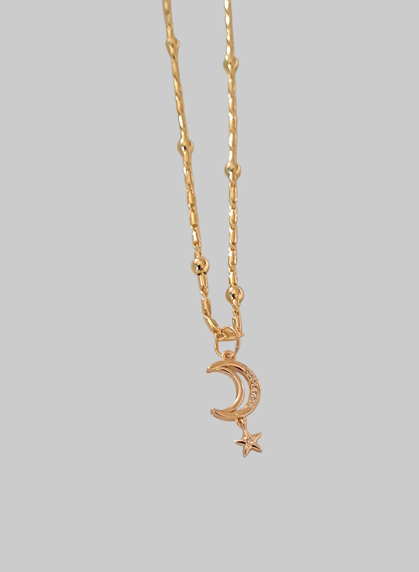 Moon star Necklace