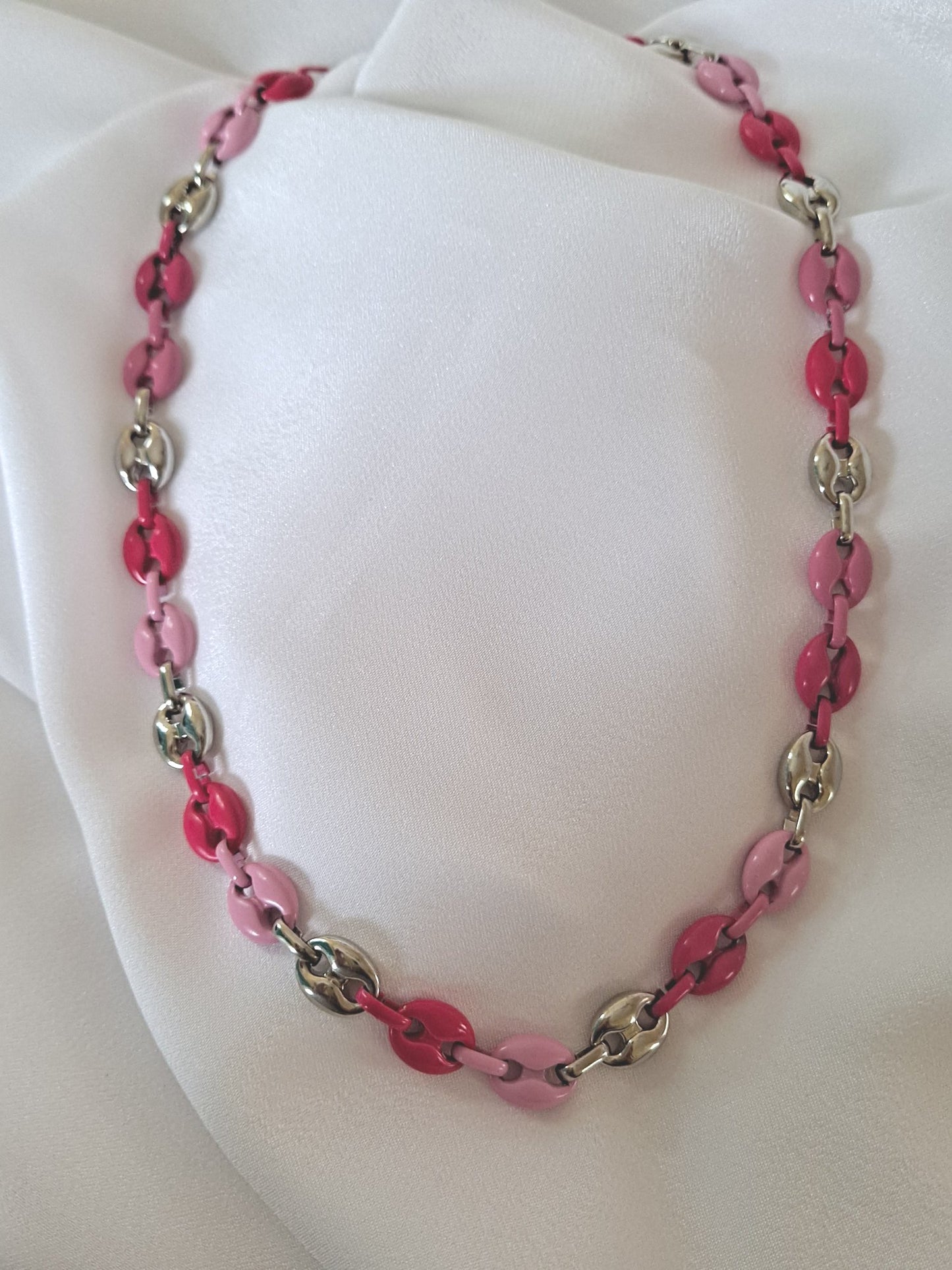 Pink Fashion Necklace