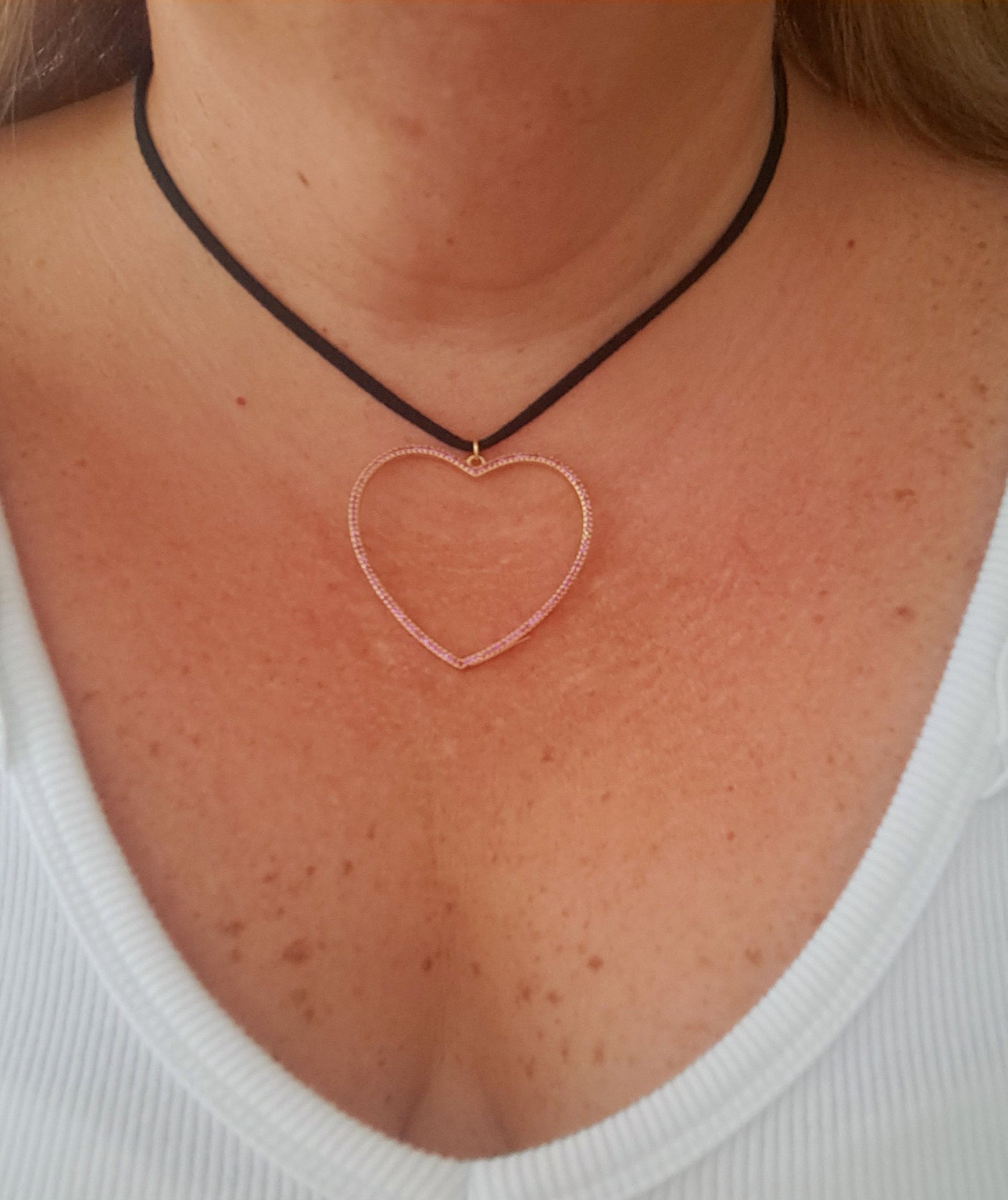 Sparkling Red Necklace