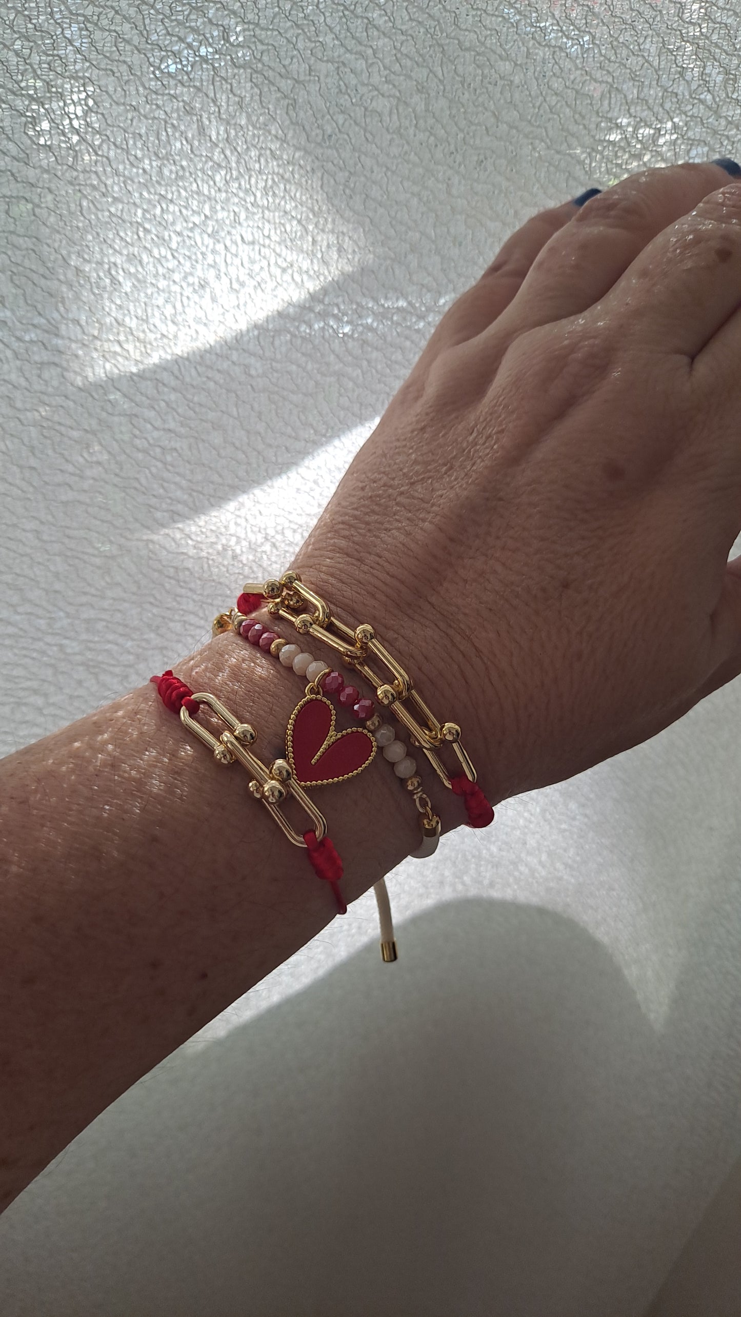 Red Hot Trio Bracelet