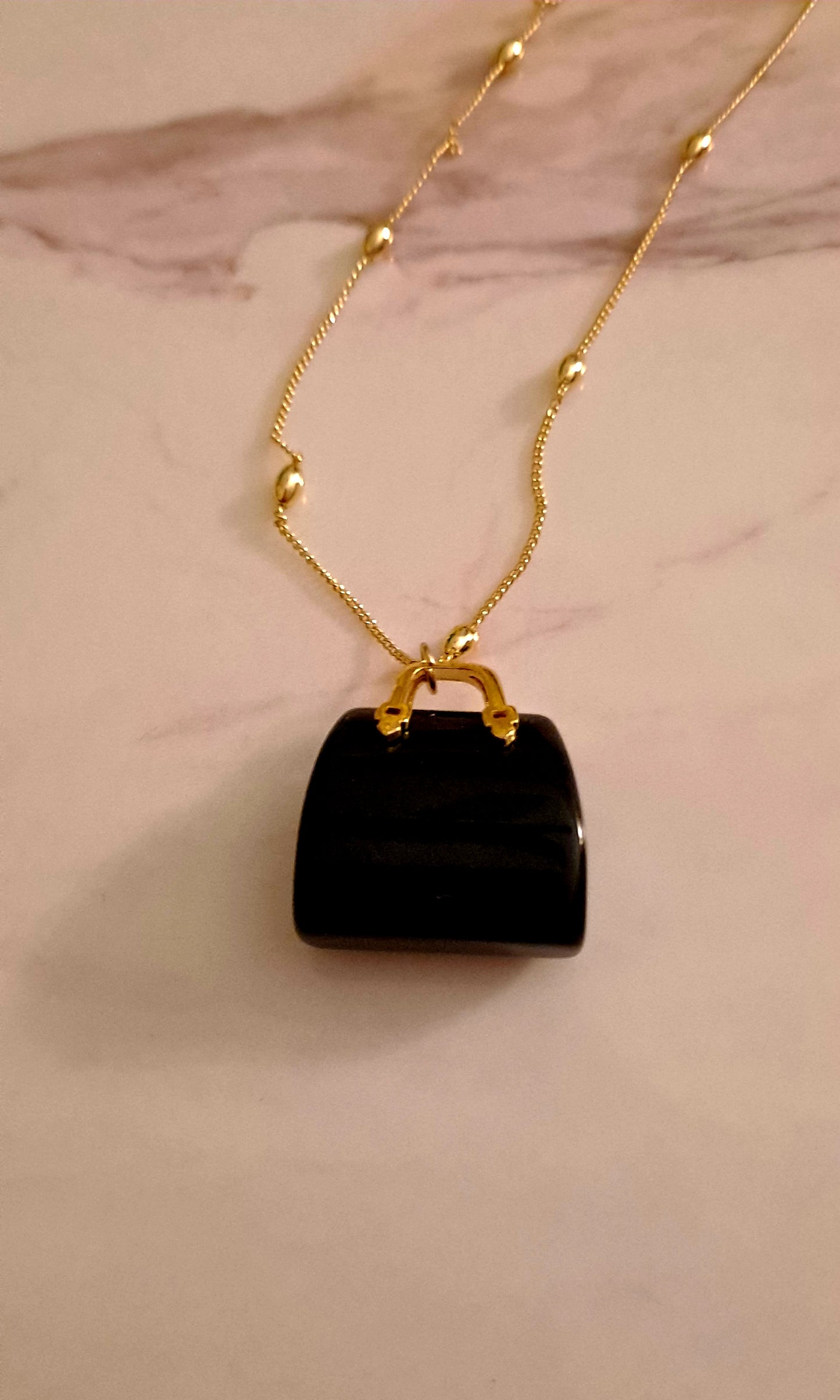 Maritere Bag Necklace