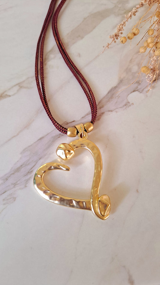 Magdalena Heart Necklace