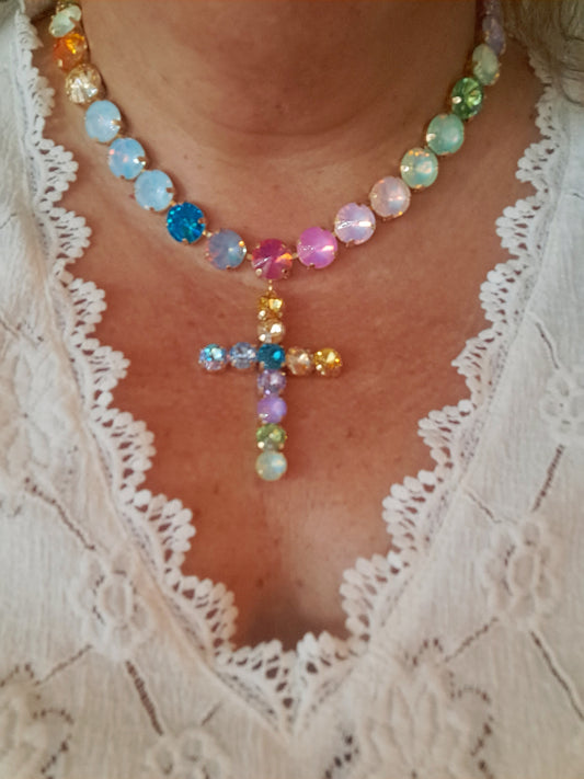 Venezia Cross Necklace