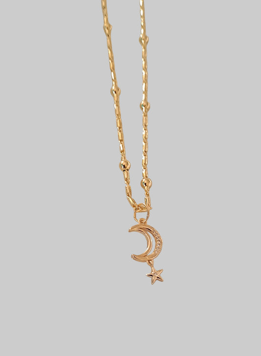 Moon star Necklace