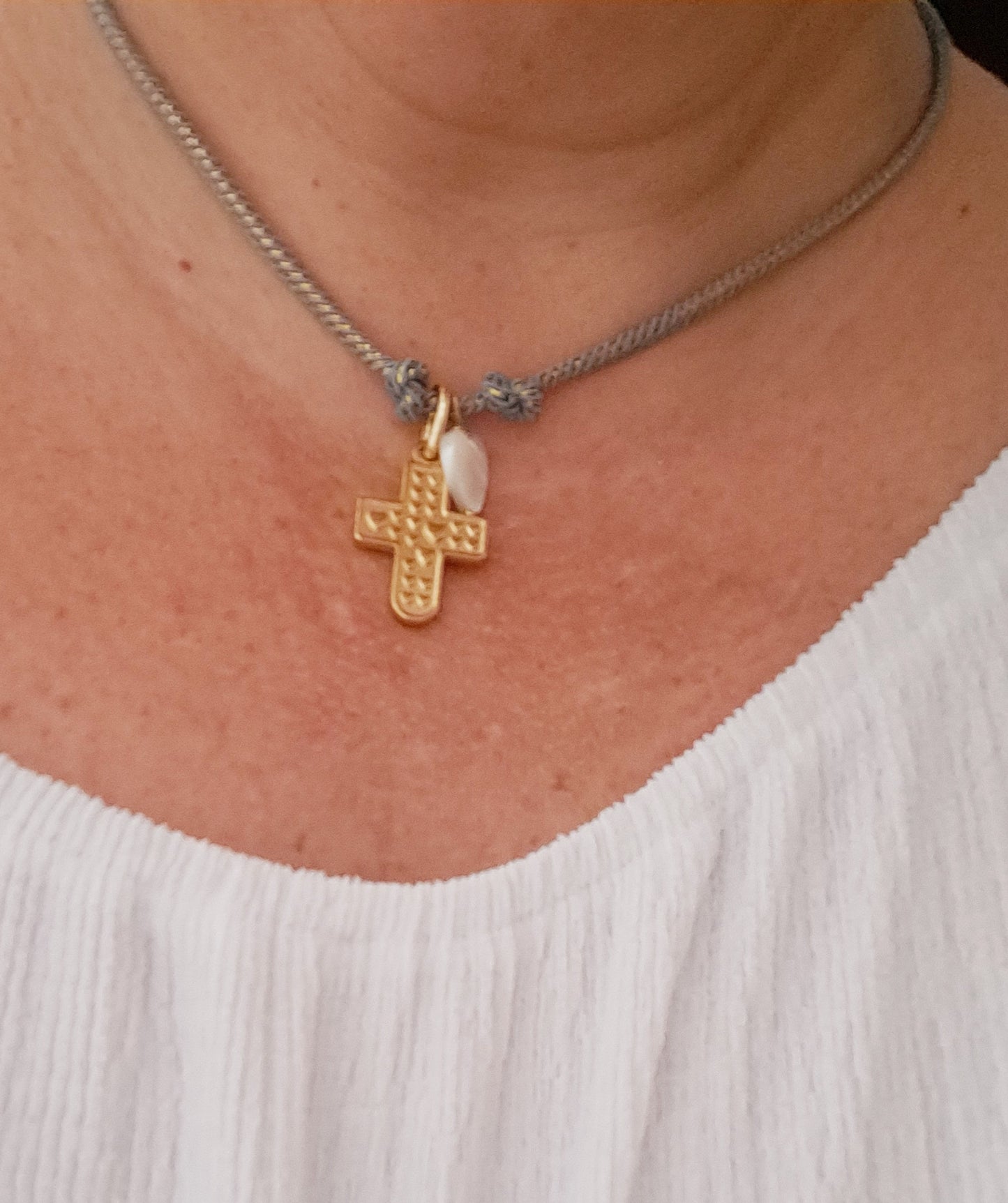 Cross Heart Neckalce