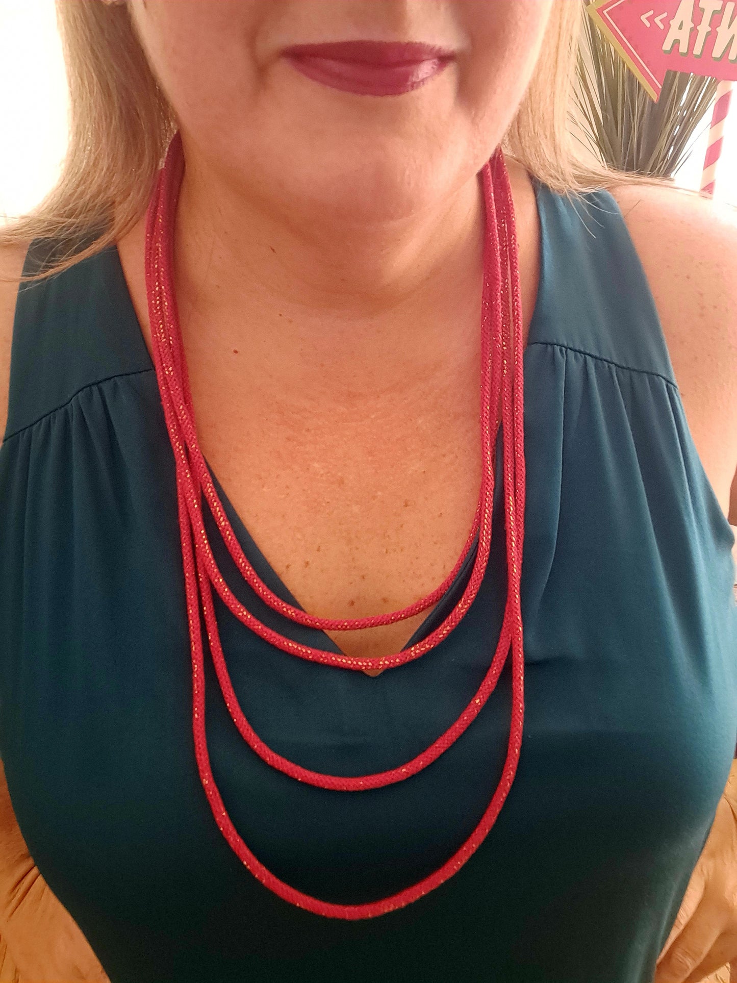 Lady Red Necklace