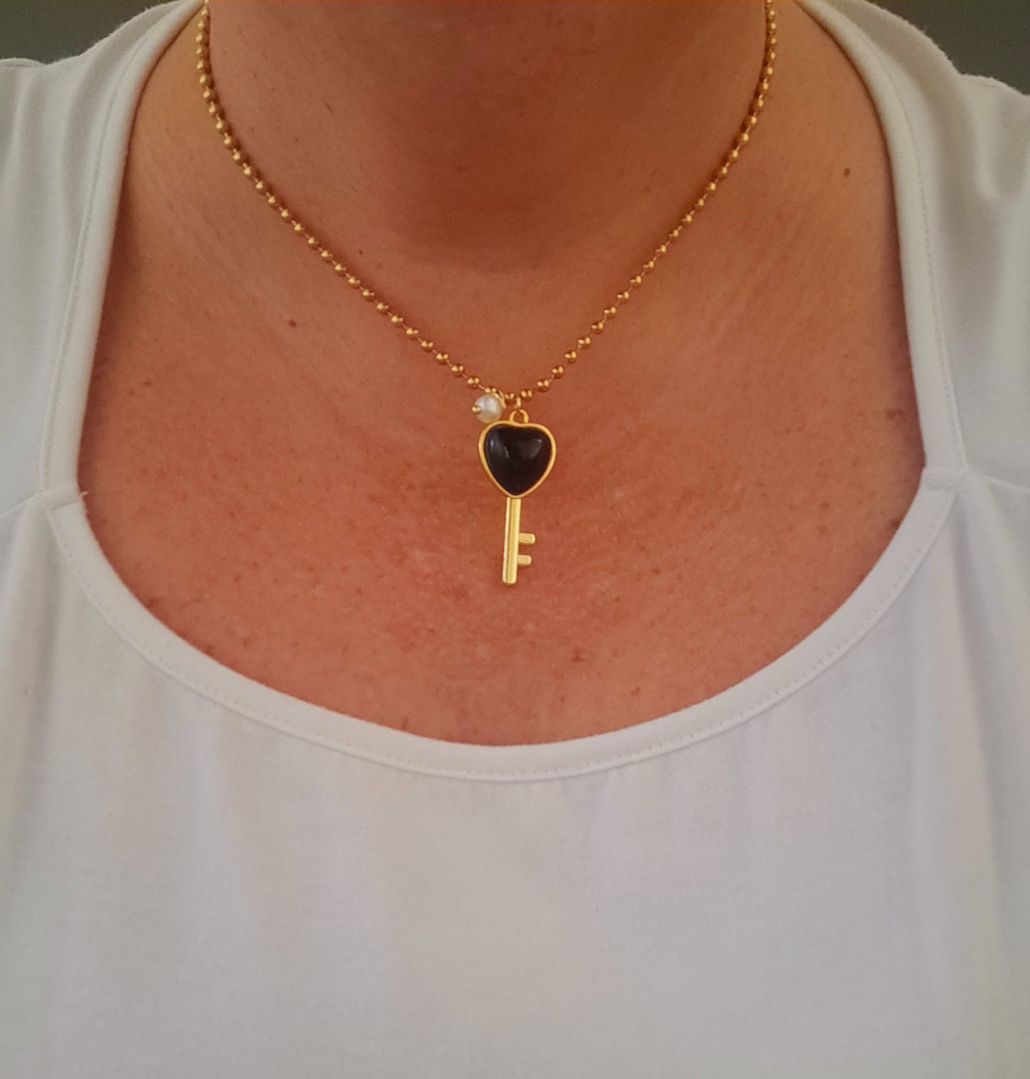 Key of my Heart Necklace